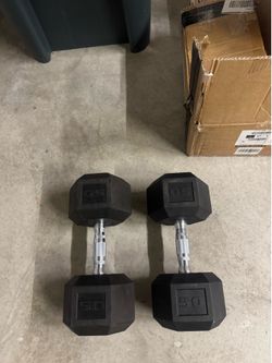 50 lbs dumbells