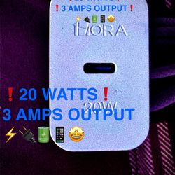 ❗️SUPER FAST 20  WATTS TYPE-C  CHARGER W/ CABLE❗️