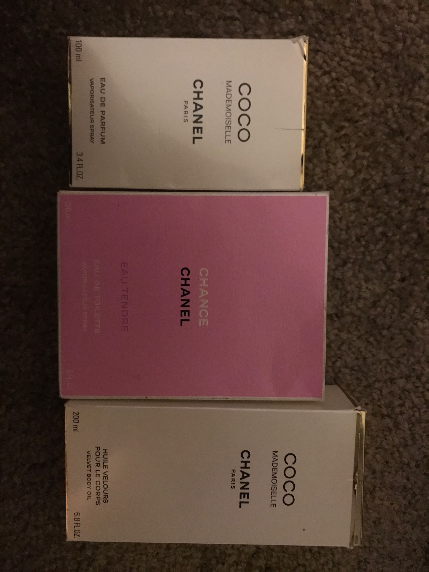 Chanel coco & chance perfume almost brand new