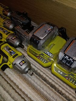 Ryobi impact wrench bundle