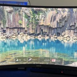 Samsung 34” Curved Monitor