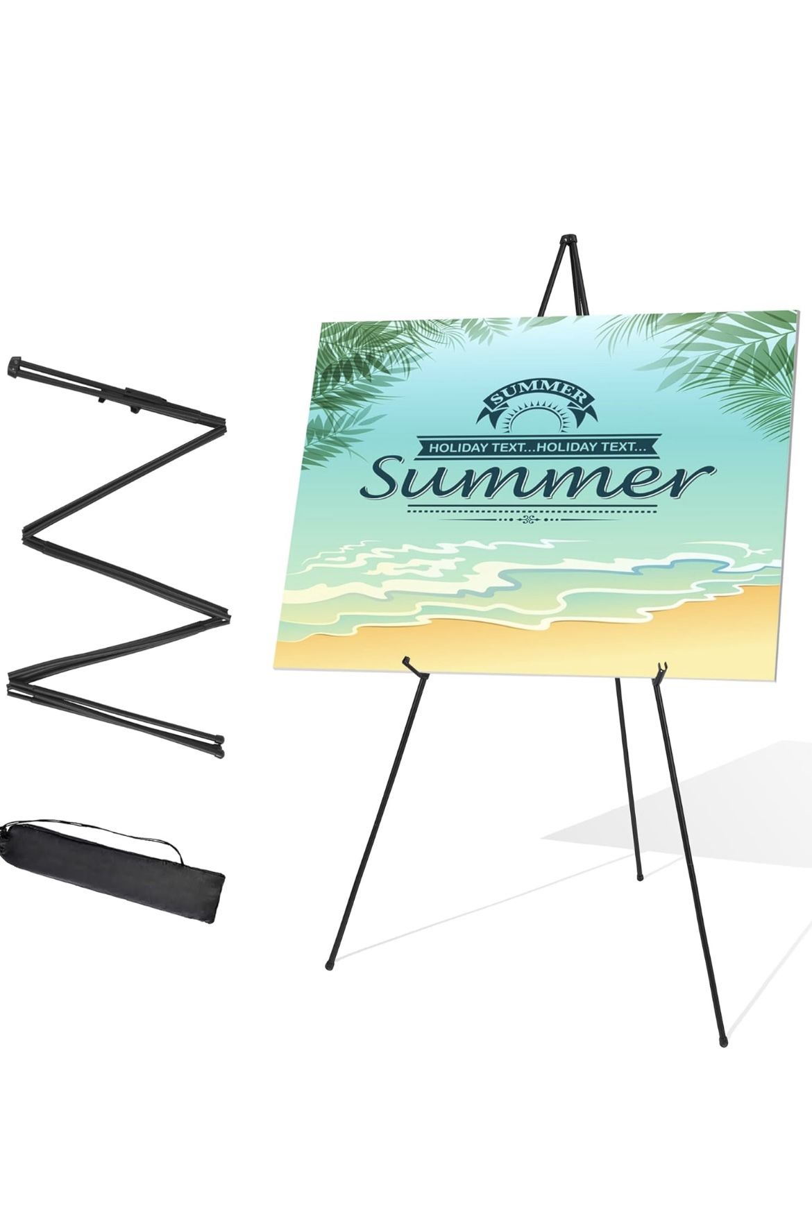 Easel Stand for Wedding Sign & Poster Display 