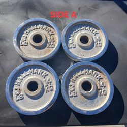 SET of 3LBS Weight Plates