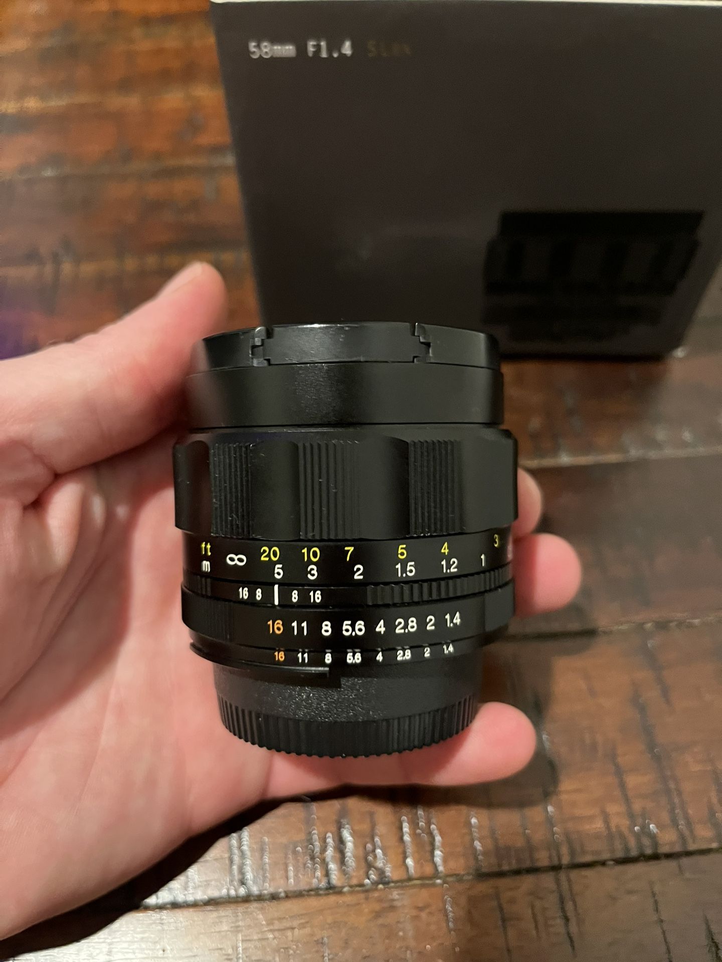 Voigtlander Nokton 58mm F1.4 Prime Lens For Nikon