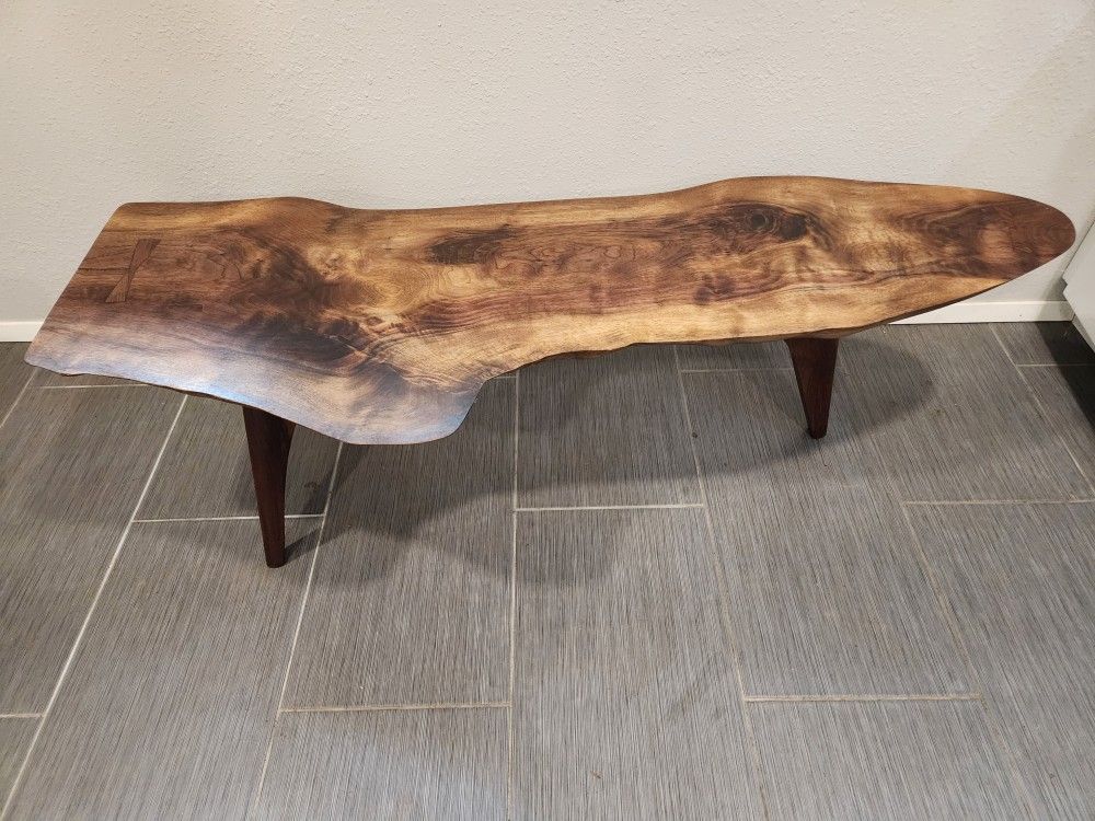 Walnut Live Edge Coffee Table