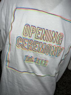 Opening Ceremony Embroidered Multicolor Tee 