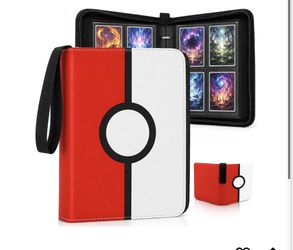 Trading Card Binder, 4-Pocket Album
