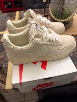 Nike Air Force 1 Low Stussy Fossil (Size 9)