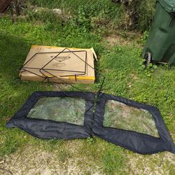 Upper half Windows with frames