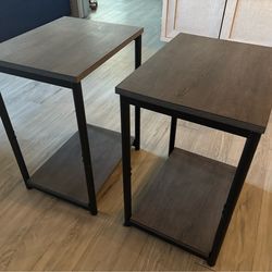 Gray Tables set of 2
