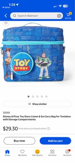 Tonie box Toy Story Listen & Go Bag