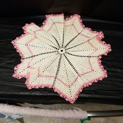 Doiley  Hand Crocheted 