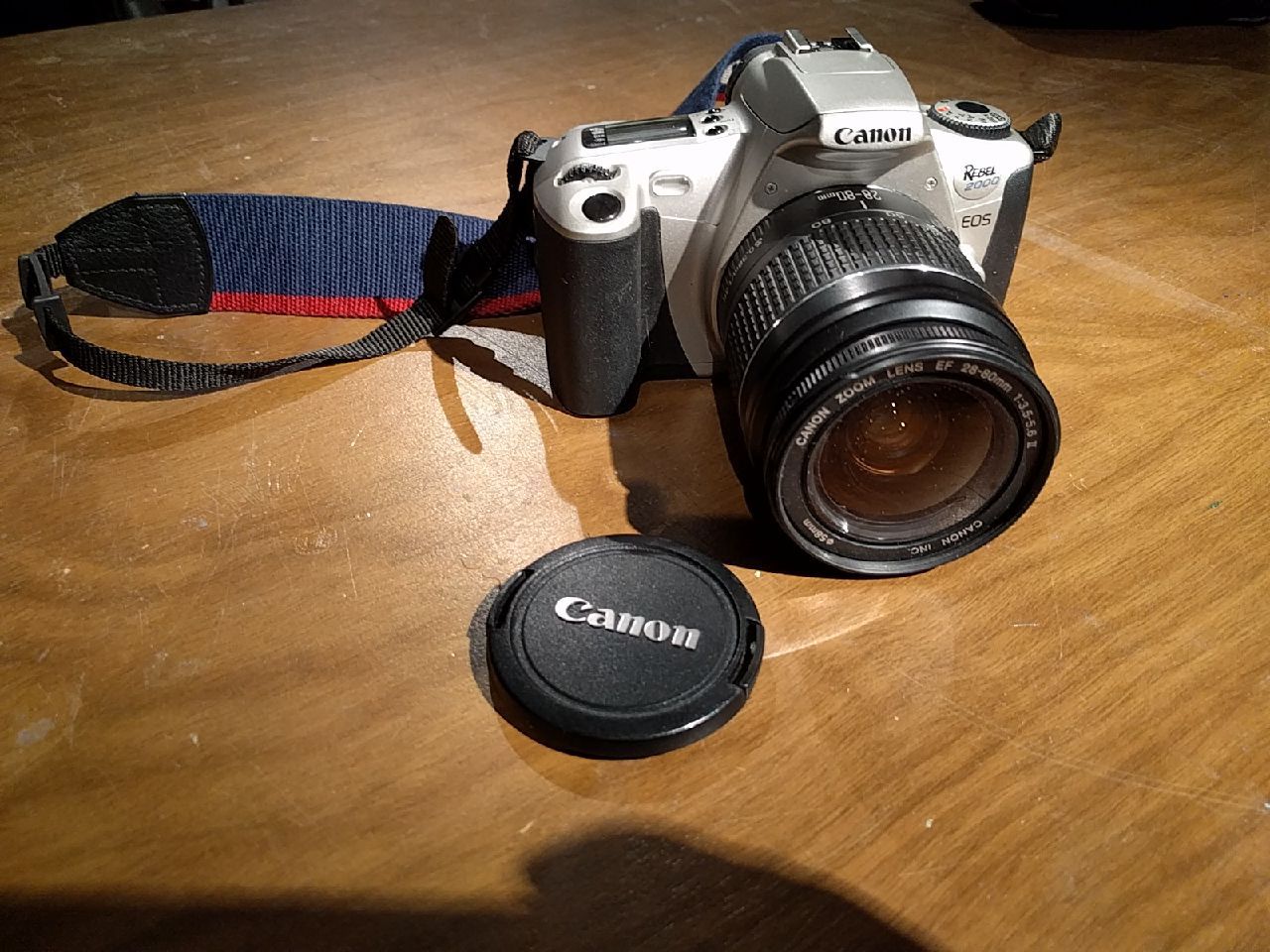 Canon Rebel EOS 2000 camera (film, not digital)