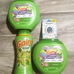 Gain Flings Laundry Detergent BUNDLE