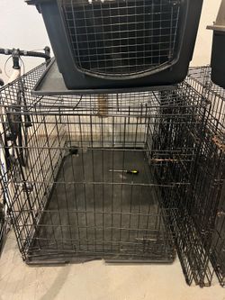 2 XL dog crate