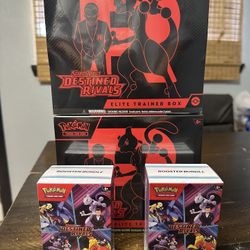 Pokemon Destined Rivals Sealed Product