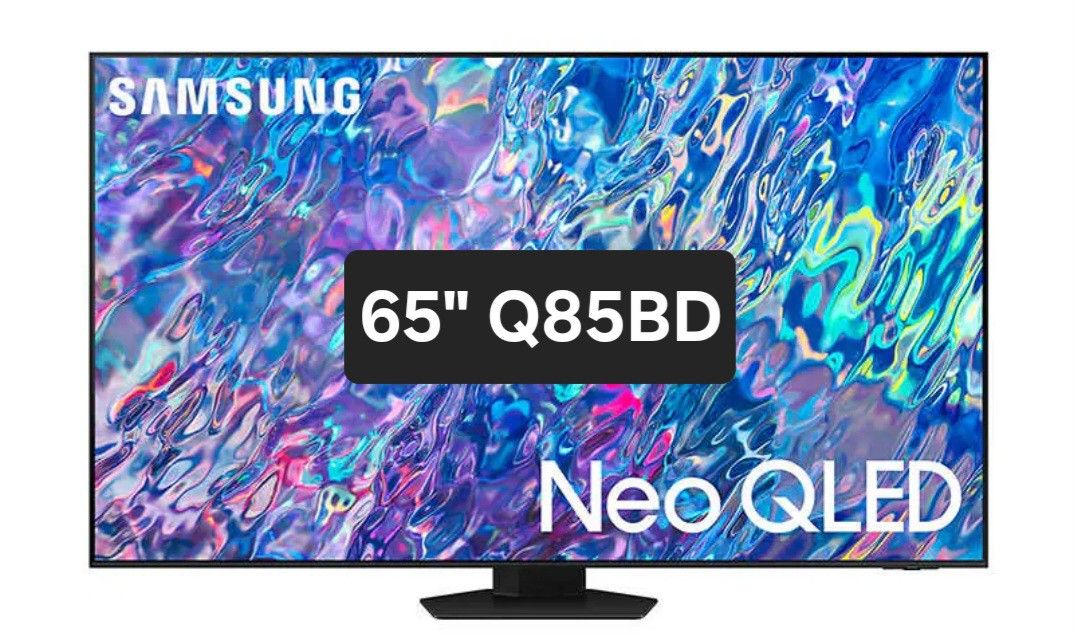 SAMSUNG 65" INCH NEO QLED 4K SMART TV Q85BD ACCESSORIES INCLUDED 