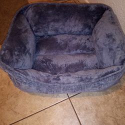 Dog Bed Memory Foam Royal Blue