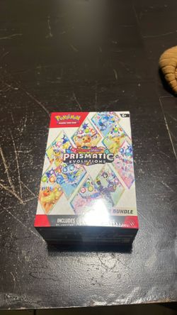 Pokemon Prismatic Evoltuions Booster Bundle
