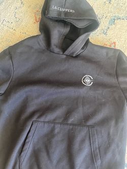 LA Clippers Black Pullover Hoodie