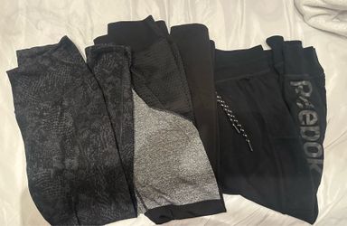3 jogger & tights bundle size s/m