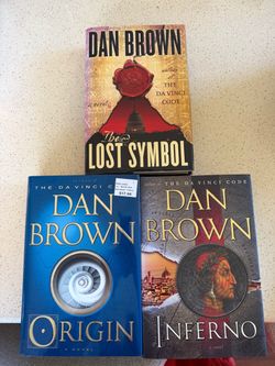 📚 Dan Brown Hardcover Thriller 3-Book Set