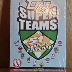 2002 Topps Super Teams Baseball Hobby Box