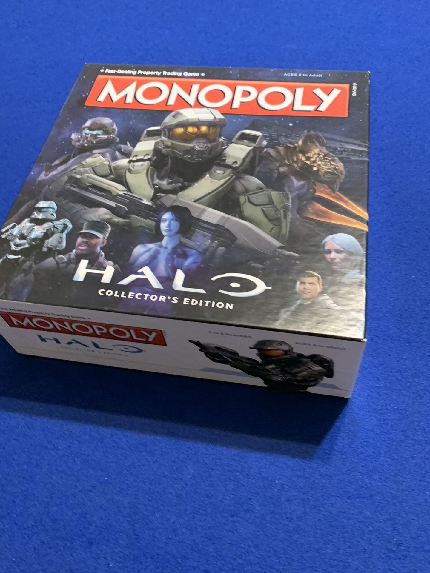 MONOPOLY HALO BOARD GAME COLLECTORS EDITION