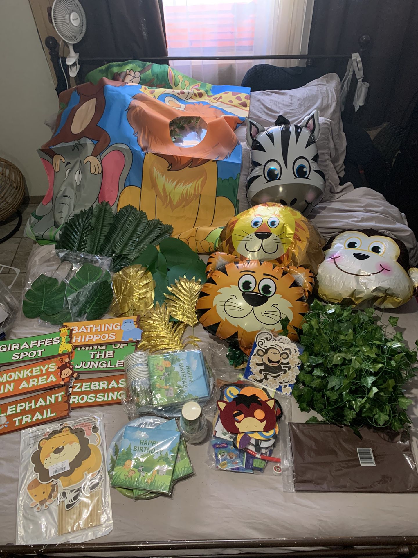 Safari Themed Birthday Supplies