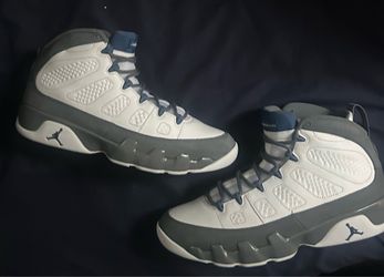 Jordan 9 flint grey French blue