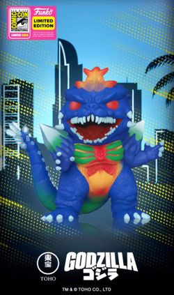 SDCC 2026 Con Sticker Funko Pop Super Spacegodzilla LE 1000 In-Hand