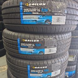 205 60 16 Brand New Tires Set