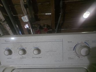 Whirlpool washer/dryer combo