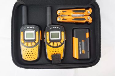 BlackFin Walkie Talkie Survival Kit