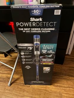 Shark power detect vacuum