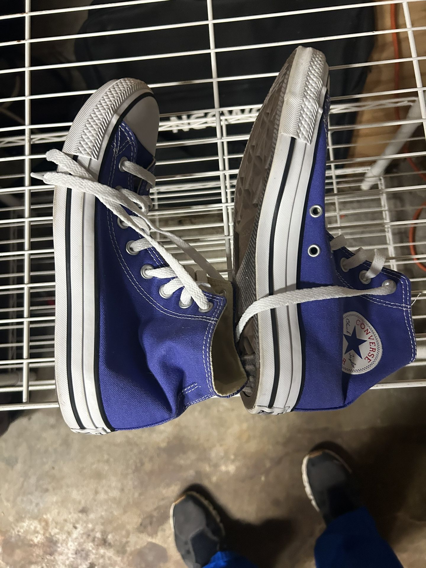 Blue Converse Shoes