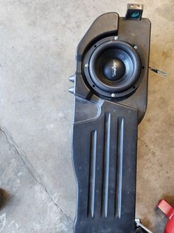 DODGE RAM OEM SUBWOOFER BOX SKAR SUBWOOFER