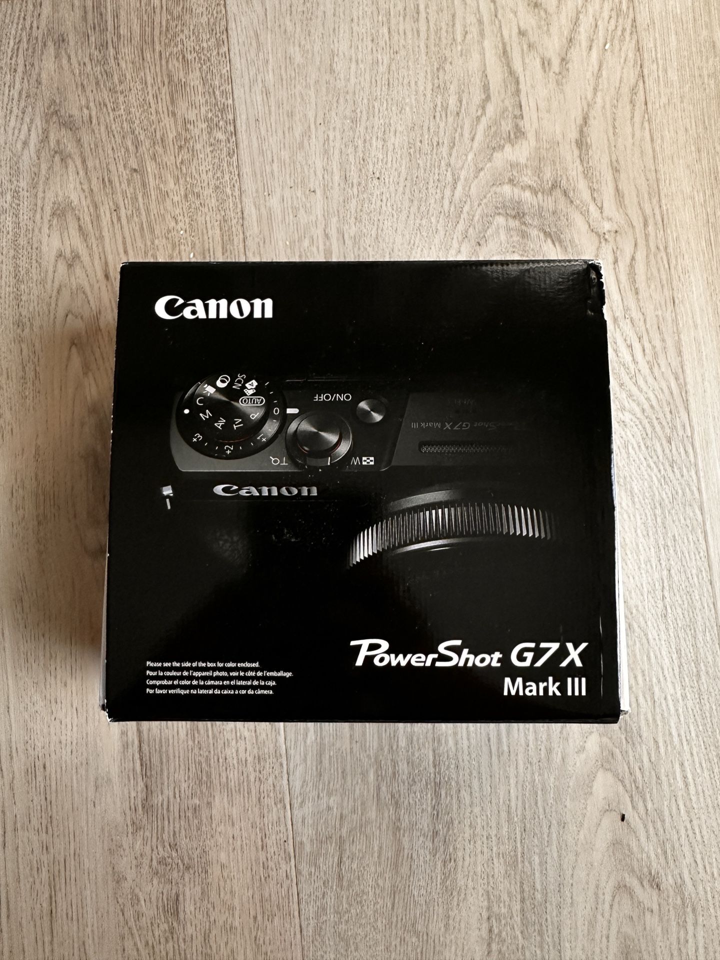 Canon PowerShot G7 X Mark III 20.1 Megapixel Digital Camera - Black: Wi-Fi, Self-Timer, 4K Video