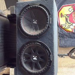 12” Kickers Speakers