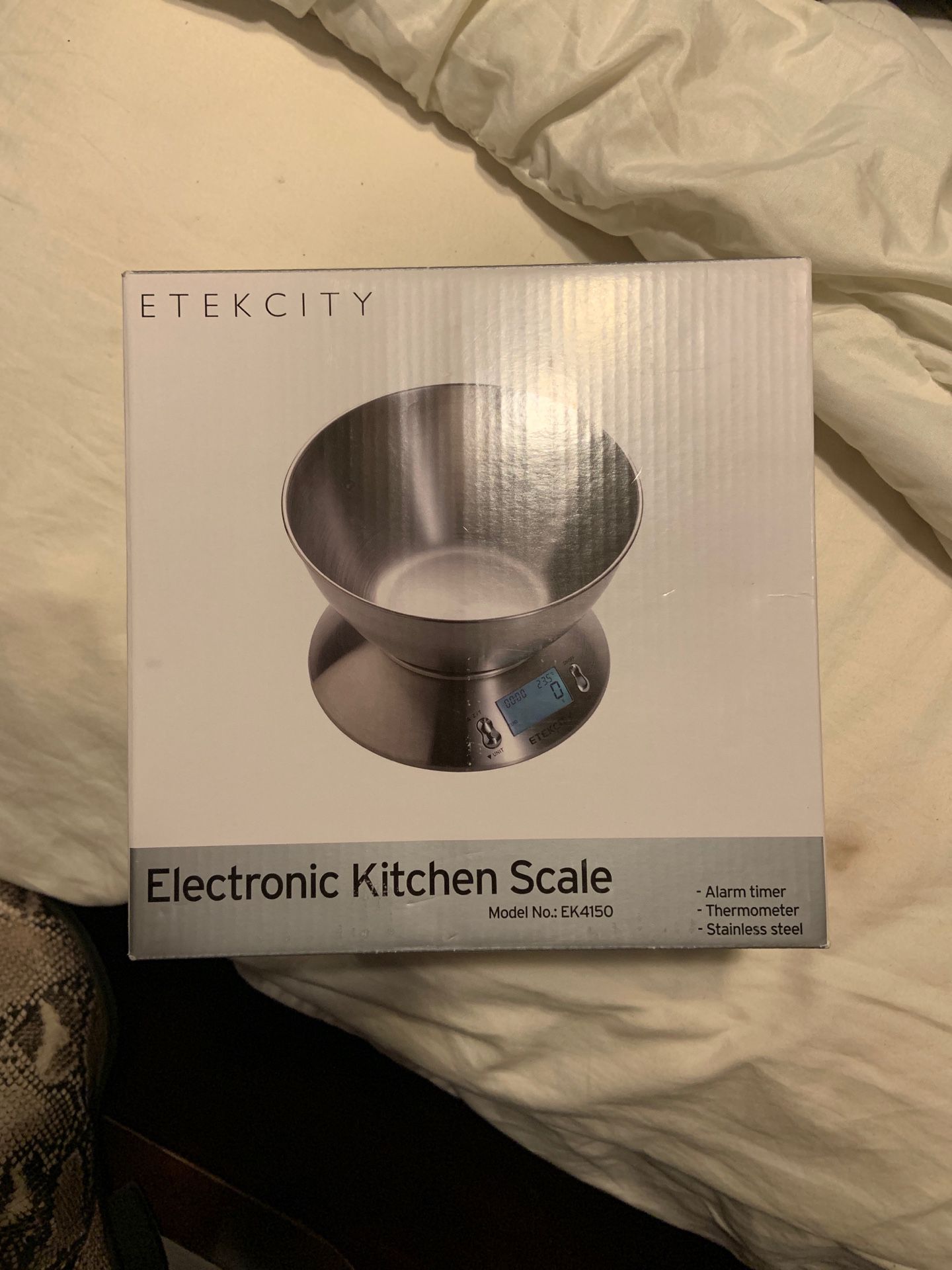 Electric kitchen scale