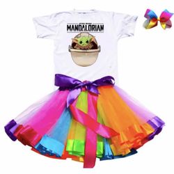Star Trek  4T The Mándalorian Tutu Set