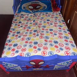 Toddler Spiderman Bed