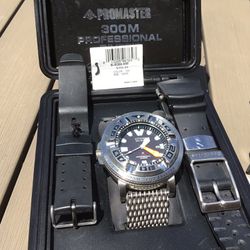 Citizen Promaster Eco Zilla Professional  Diver  Mixed Gas Diver 300meters 1000 Feet  $300.00 Serious Buyers Cash Only