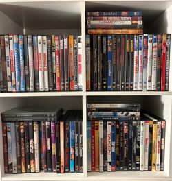 Over 260+ dvds