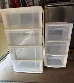 2 Storage Container Drawers