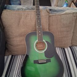Harmonia Acoustic Guitar With Gig Bag