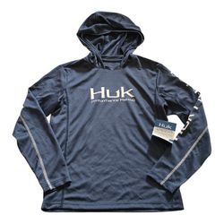 Huk Performance Fishing Youth M Shirt Icon X Hoodie