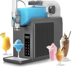 No Ice Needed Slushy Machine 92oz Capacity Margarita Machine with 6 Preset Programs LED Display Self-Clean Frozen Drink Maker for Slush Margaritas Smo