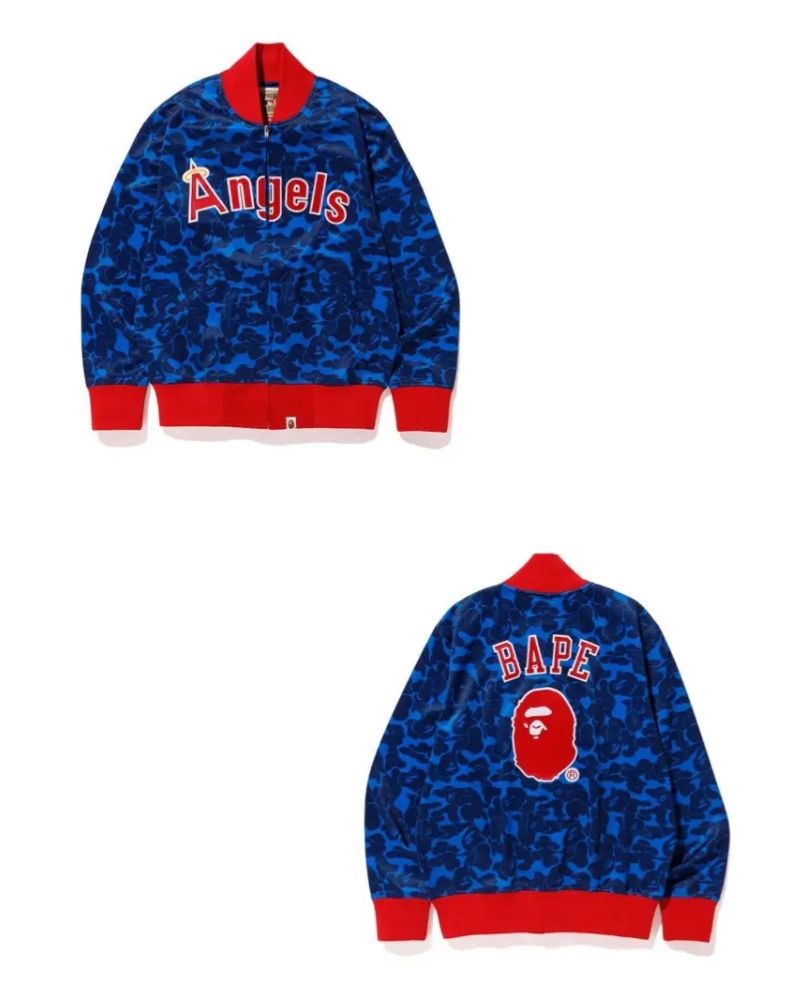 BAPE Mitchelle & Ness Angels Jacket