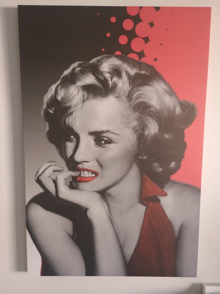 Marilyn Monroe Canvas Portrait